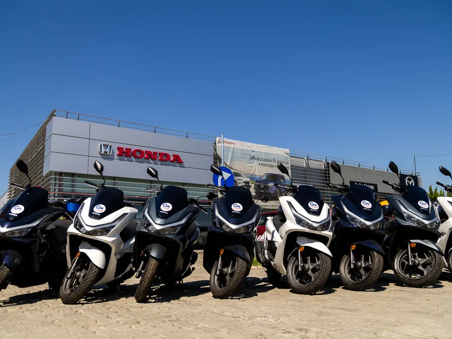 Flota Honda PCX GoScoot, aliniată la livrare