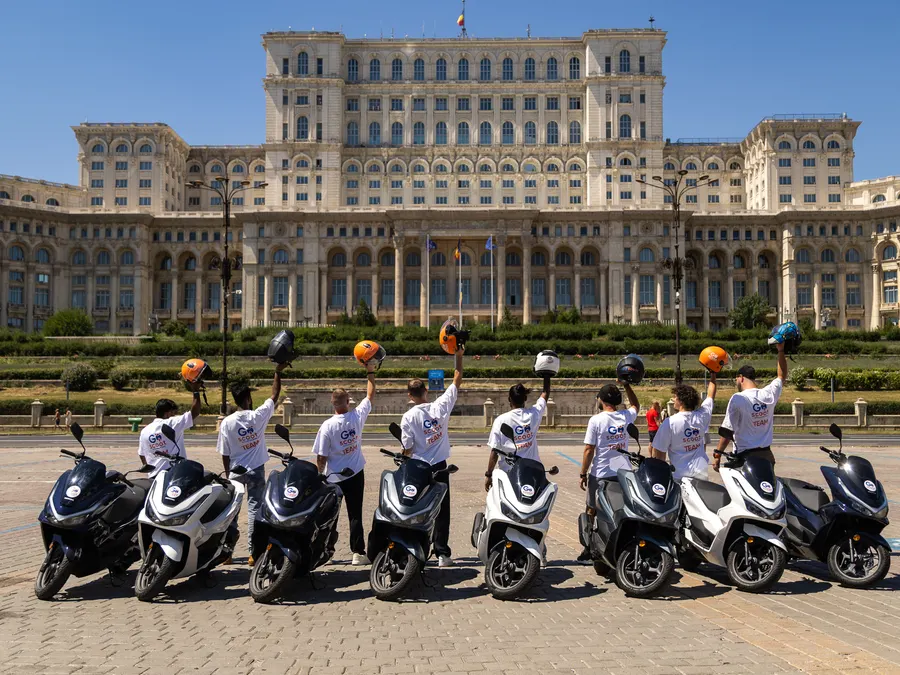 Echipa GoScoot, Palatul Parlamentului